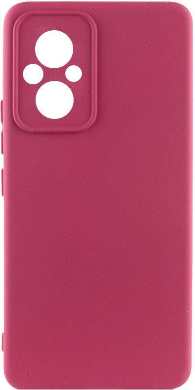 

Lakshmi Case Silicone Cover Full Camera Marsala for Xiaomi Poco M5