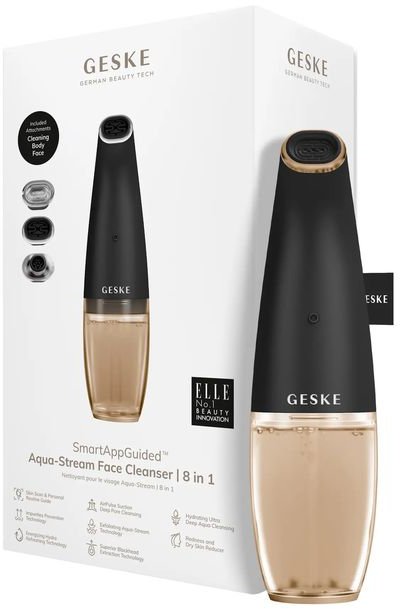 Акція на Очищающее средство Geske Aqua-Stream Face Cleanser 8в1 gray від Stylus