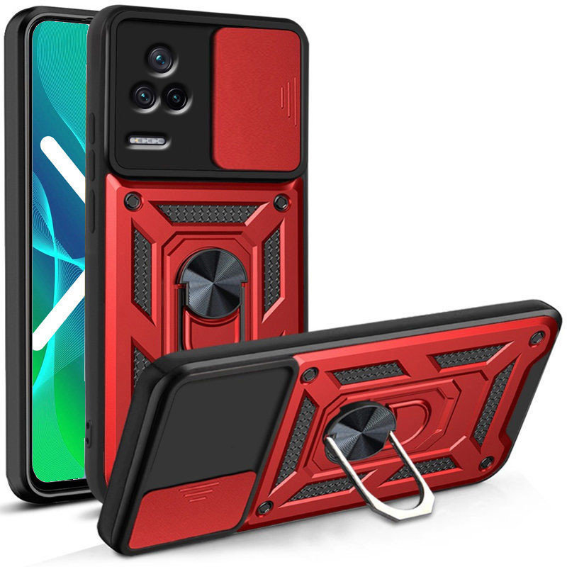 

Mobile Case Camshield Serge Ring Red for Xiaomi Poco F4