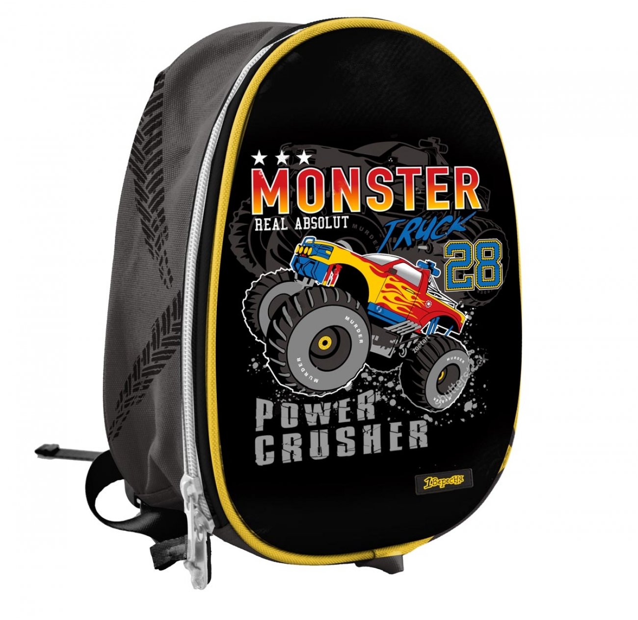 

Рюкзак детский 1Вересня K-43 Monster Truck, черный (552509)