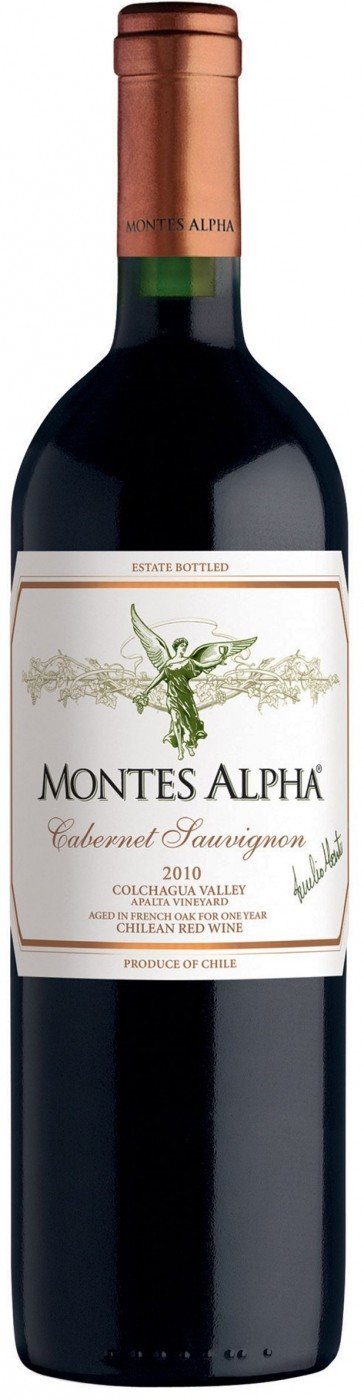 Акція на Вино Montes Alpha Cabernet Sauvignon (0,375 л) (BW5321) від Stylus