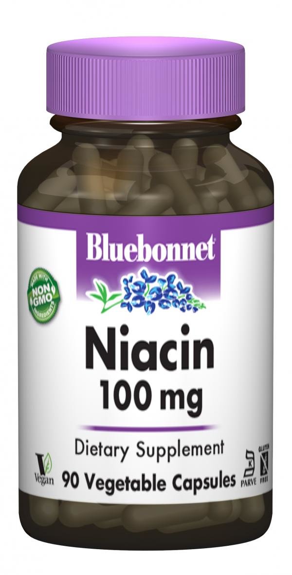 

Bluebonnet Nutrition Niacin 100 mg 90 caps