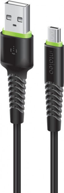 

Intaleo Usb Cable microUSB 20cm Black (CBFLEXM0)