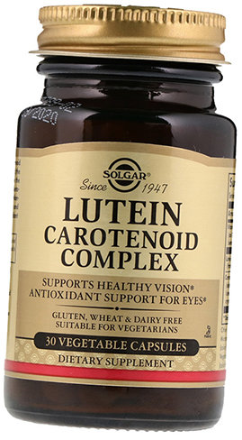 

Solgar Lutein Carotenoid Complex Солгар Комплекс каротиноїдів Лютеїн 30 капсул