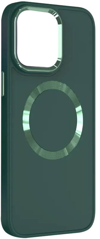 

Tpu Case Bonbon Metal Style with MagSafe Army Green for iPhone 15