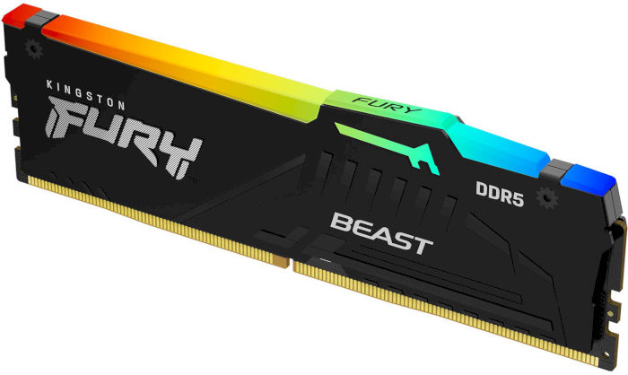 Акція на Kingston Fury 32 Gb DDR5 5200 MHz Beast Rgb Expo (KF552C36BBEA-32) від Stylus