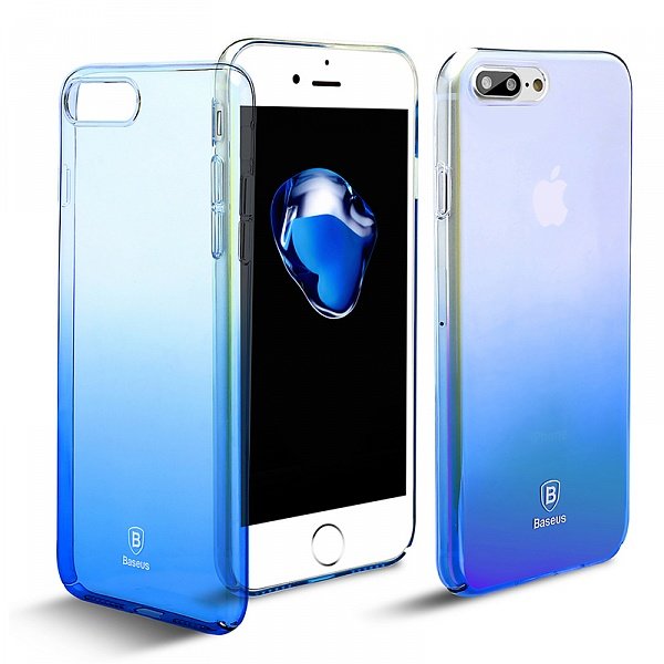 

Baseus Glaze Case Blue (WIAPIPH7P-GC03) for iPhone 8 Plus/iPhone 7 Plus