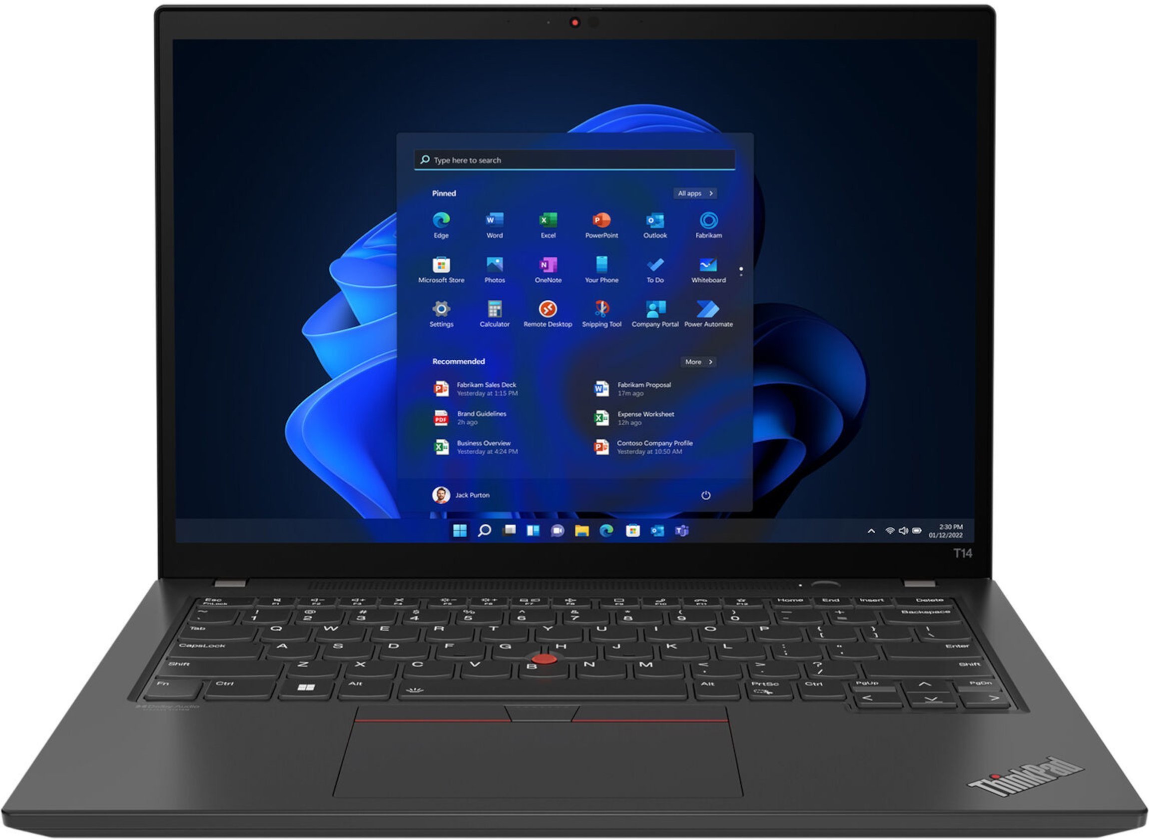 

Lenovo ThinkPad T14 G3 T (21CF005CRA)