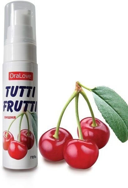 

Оральный лубрикант Tutti-frutti вишня, 30 ml