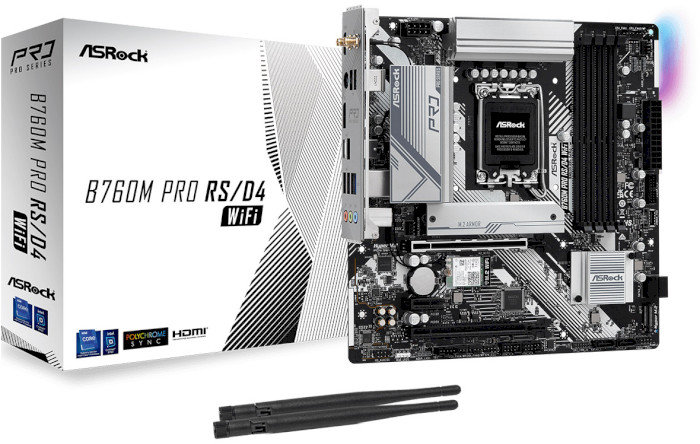 Акція на ASRock B760M Pro RS/D4 WiFi від Stylus