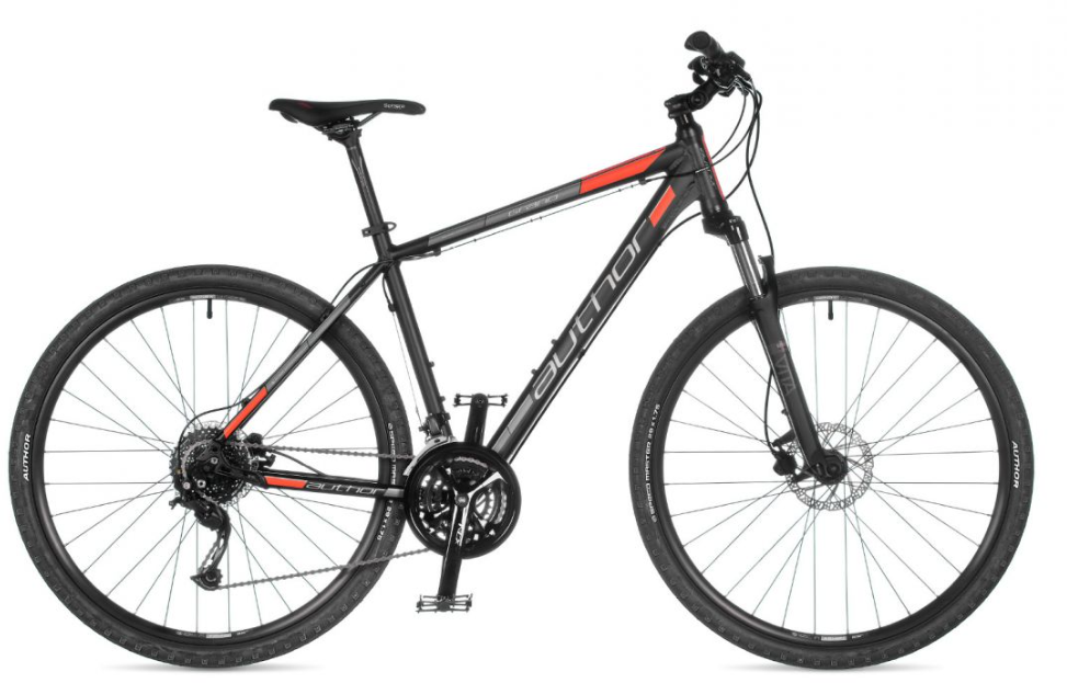 Акція на Велосипед Author Grand 29" рама 22" черный/неоново оранжевый 2023-2024 (2023242) від Stylus