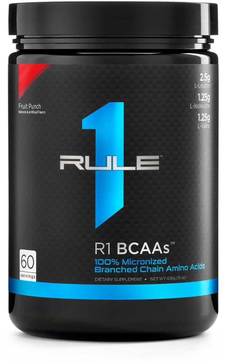 

Rule One Proteins R1 BCAAs 444 g /60 servings/ Fruit Punch