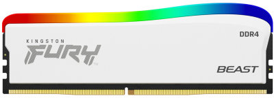 Акція на Kingston Fury 16 Gb DDR4 3600 MHz Beast Rgb Special Edition White (KF436C18BWA/16) від Stylus