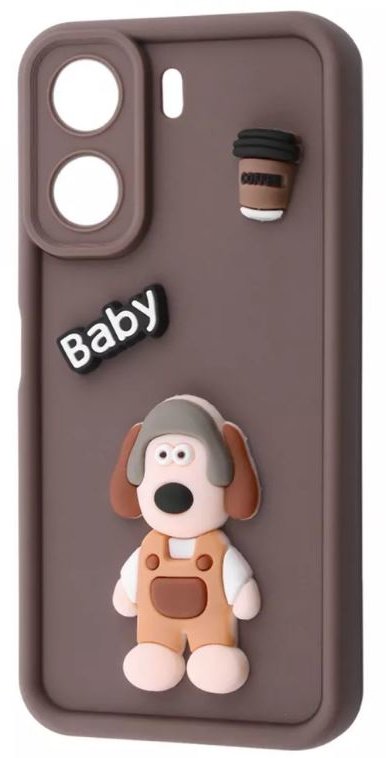 

Mobile Case Pretty Things Brown/Baby for Xiaomi Redmi 13C 4G / Poco C65