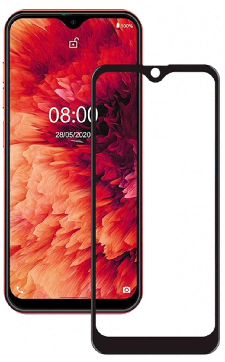 

BeCover Tempered Glass Black for Ulefone Note 8 / Note 8P (707317)