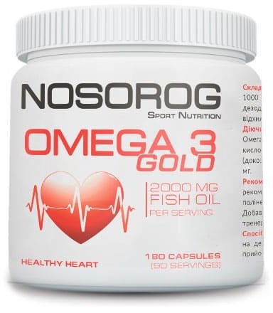 

Nosorog Omega 3 Gold Омега 3 180 капсул