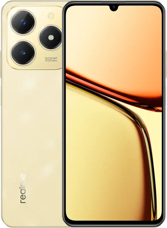 Акція на Realme C61 8/256Gb Sparkle Gold (UA UCRF) від Y.UA