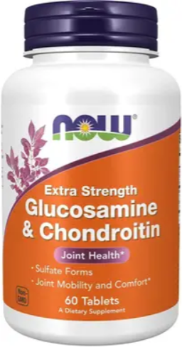 Акція на Now Foods Glucosamine & Chondroitin Глюкозамин и хондроитин 750/600 мг 60 таблеток від Stylus