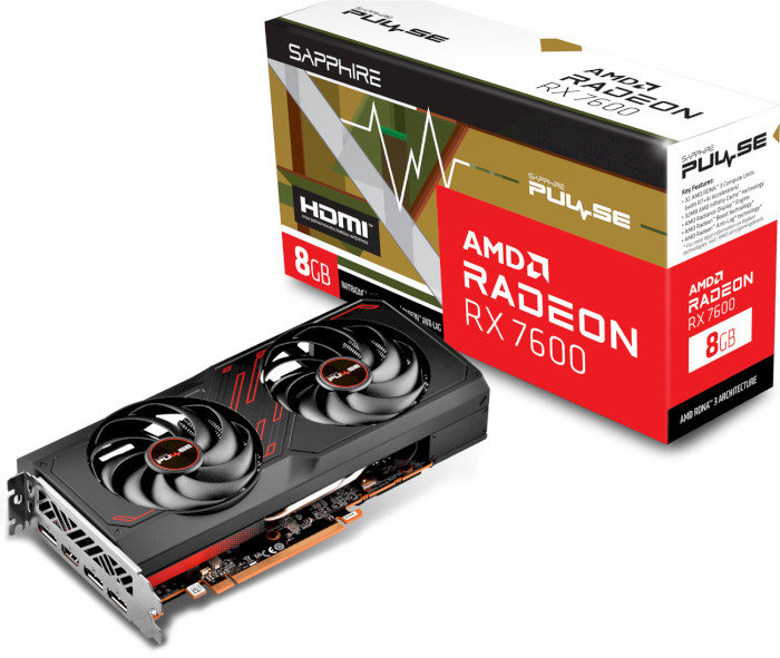 Акція на Sapphire Pulse Amd Radeon Rx 7600 8GB (11324-01-20G) від Stylus