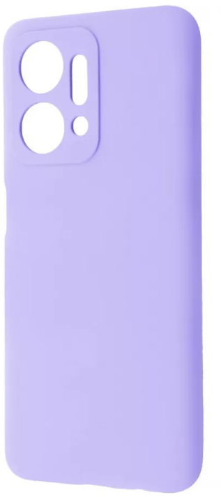 

Wave Full Silicone Cover Light Purple for Honor X7a