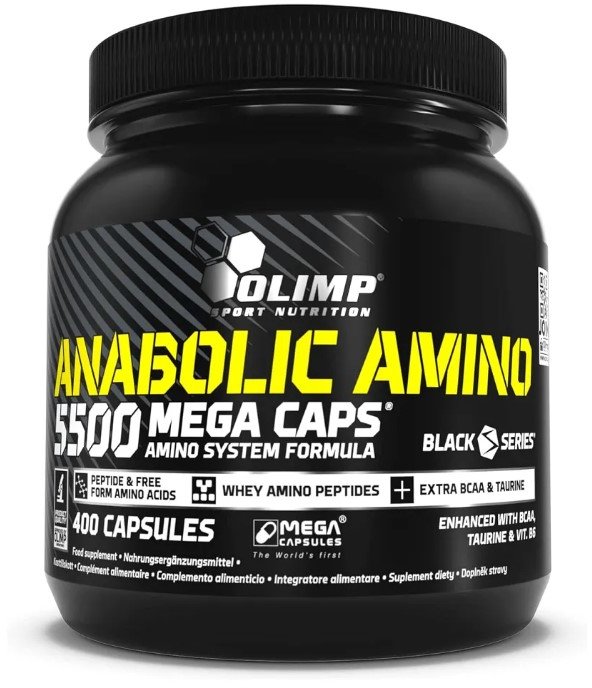 Акція на Olimp Anabolic Amino 5500 400 caps від Stylus