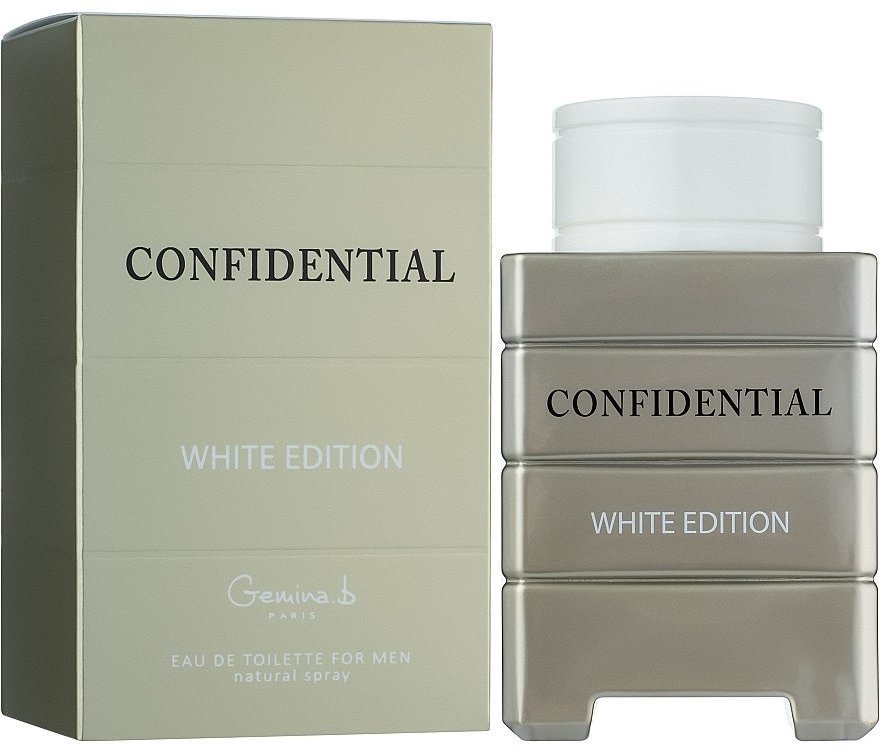 

Туалетная вода Gemina B. Confidential White Edition Men 90 ml