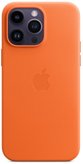 

Apple Leather Case with MagSafe Orange (MPPR3) for iPhone 14 Pro Max Ua