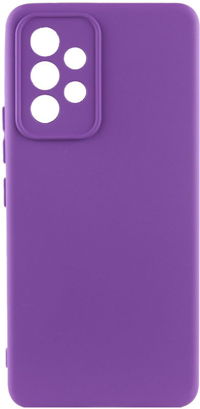 

Lakshmi Case Silicone Cover Full Camera Purple для Samsung A736 Galaxy A73 5G