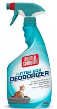 Акція на Дезодорирующее средство Simple Solution Cat Litter Box Deodorizer для нейтрализации запахов в кошачьих туалетах 945 мл (ss10238) від Stylus