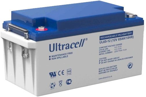 

Акумуляторна батарея Ultracell UL65-12 12V 65Ah Agm