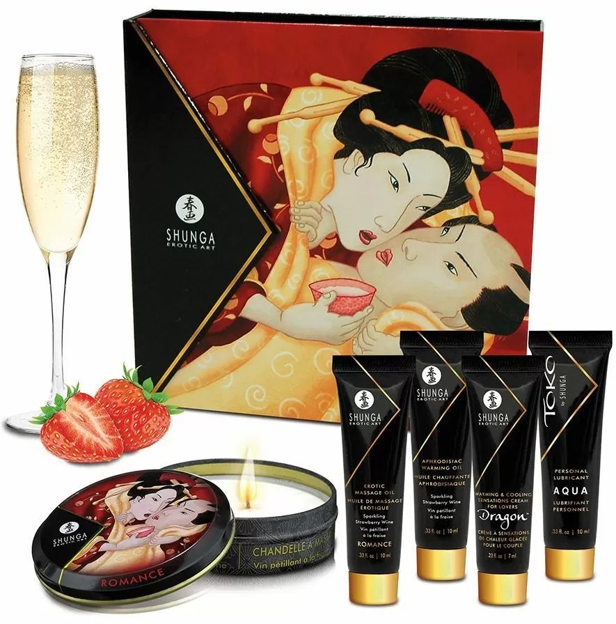 

Набор интимной косметики Shunga Geisha Secrets Sparkling Strawberry Wine