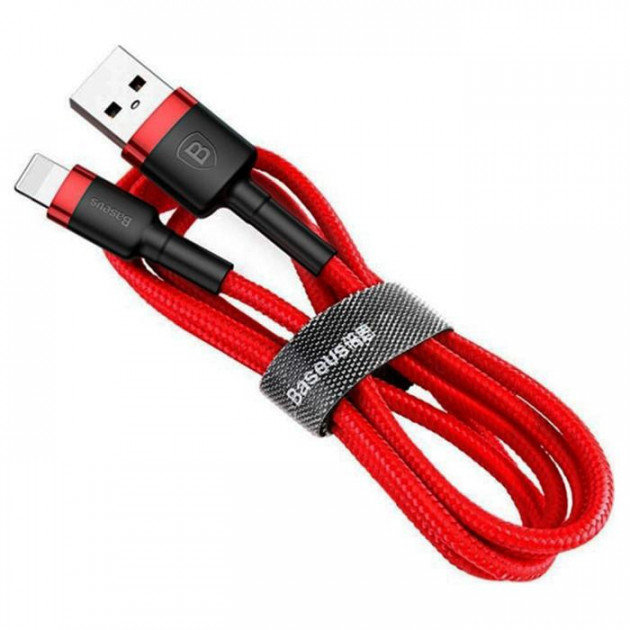 Акція на Baseus Usb Cable to Lightning Cafule 2m Red (CALKLF-C09) від Stylus