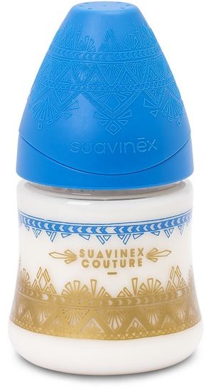 

Бутылочка Suavinex Couture, 150 мл, синий (304123)