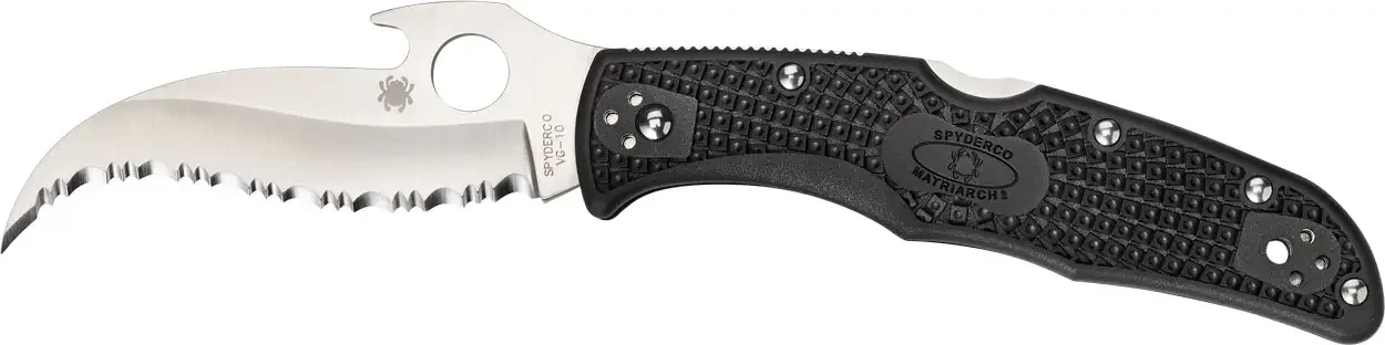 Акція на Spyderco Matriarch 2 Emerson Opener (C12SBK2W) (C12SBK2W) від Stylus