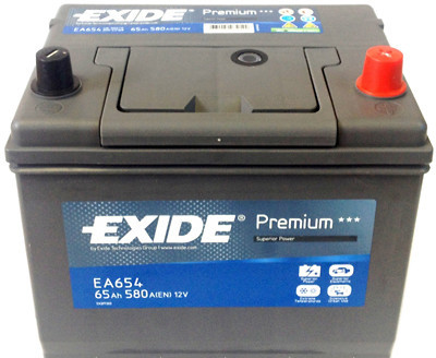 Акція на Автомобильный аккумулятор Exide 6СТ-65 АзЕ Premium EA654 від Stylus