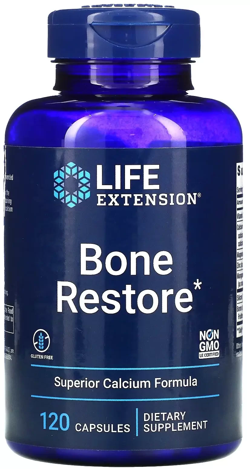 Акція на Life Extension Bone Restore 120 Caps Восстановление костей від Stylus