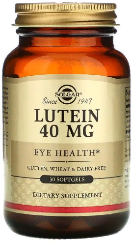 Акция на Solgar Lutein 40 mg Солгар Лютеин 30 капсул от Stylus