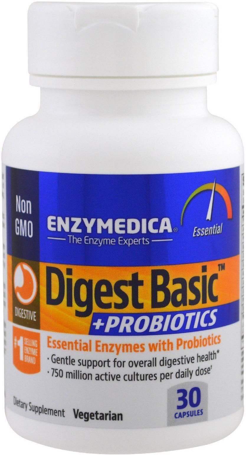 

Enzymedica Digest Basic + Probiotics Ферменти і пробіотики 30 капсул