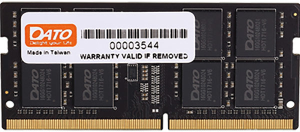 

Dato 4 Gb SO-DIMM DDR4 2666 MHz (DT4G4DSDND26)