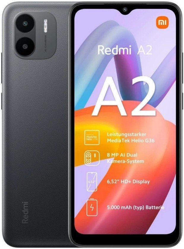 Акція на Xiaomi Redmi A2 2/32Gb Black (Global) від Y.UA