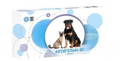 

Антигельм-ВС №50 блистер 5 шт по 10 таб (4820138346193)