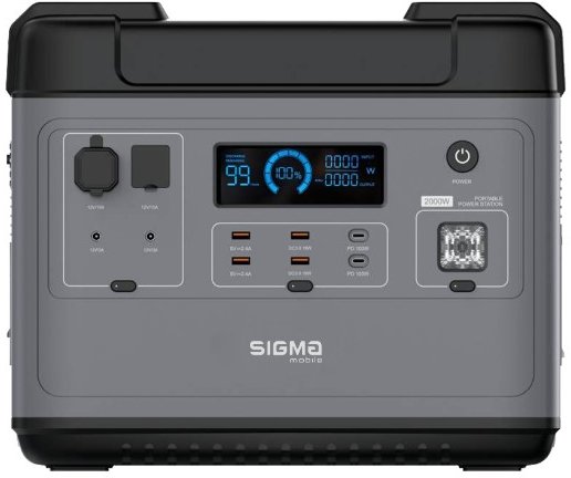 

Зарядна станція Sigma X-POWER SI625APS 2000Wh 2000W Grey LiFePO4