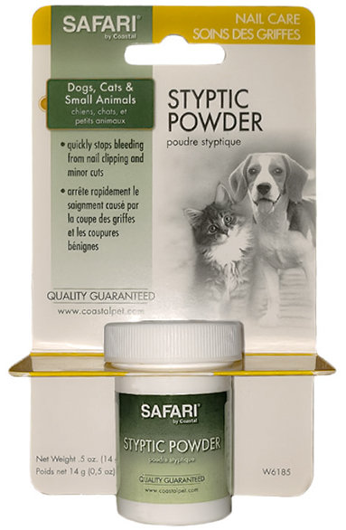 Акція на Кровоостанавливающий порошок Safari Styptic Powder для собак и котов 14 г від Stylus