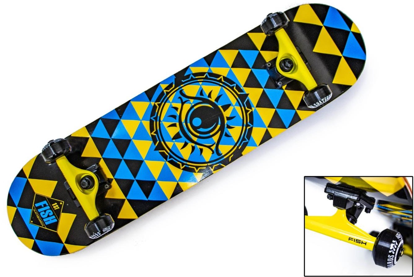 

Скейтборд деревянный от Fish Skateboard Tri