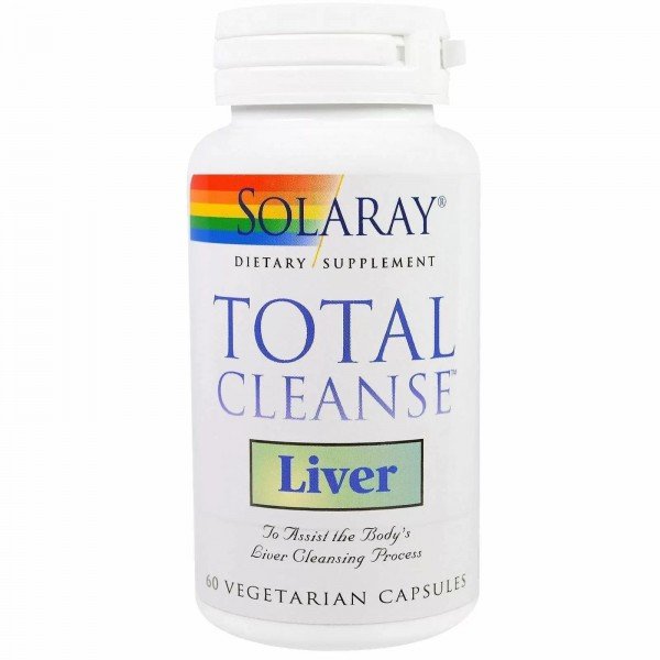 Акція на Solaray Total Cleanse Liver Чистка печени 60 веганских капсул від Stylus