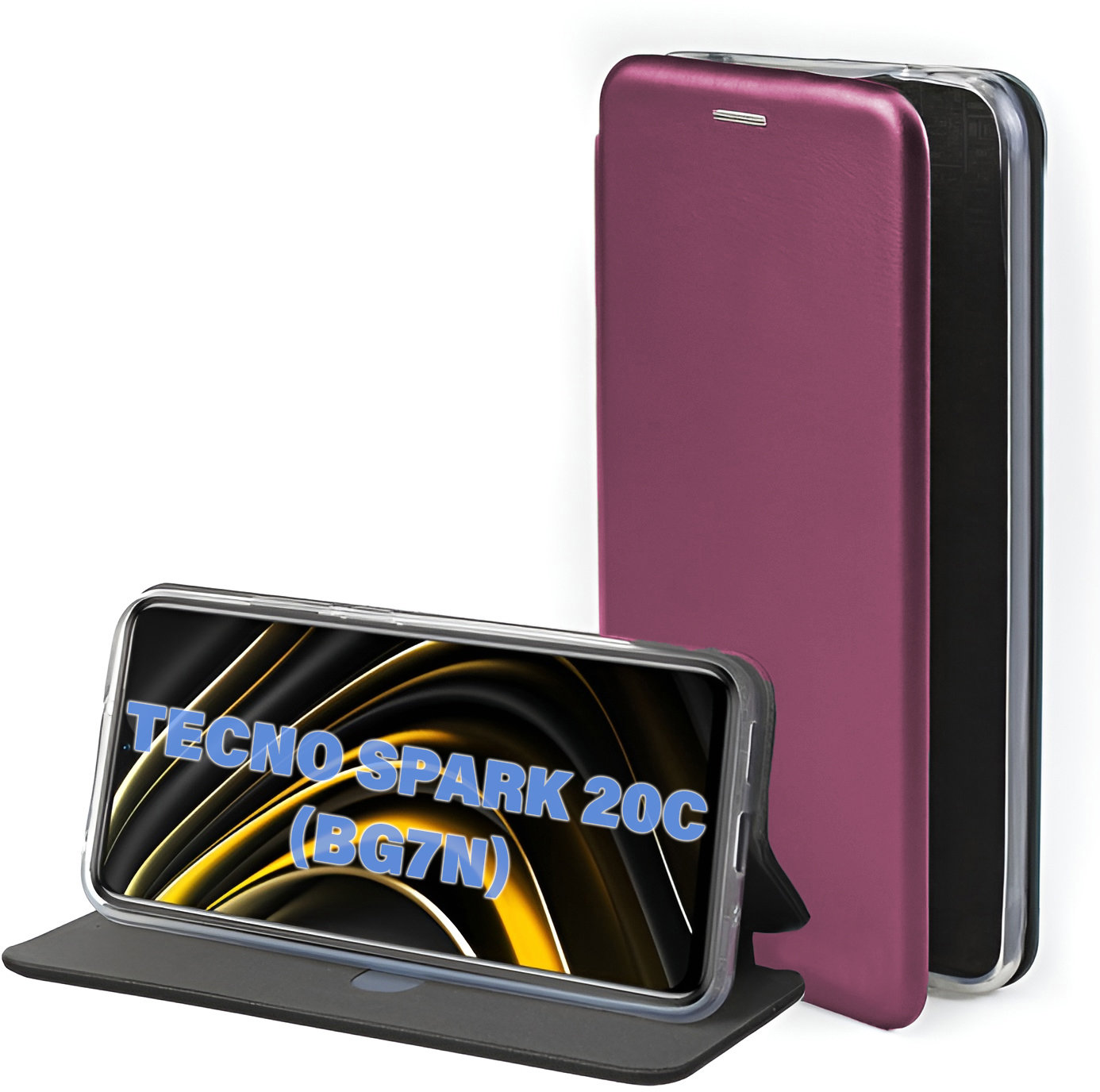 

BeCover Book Exclusive Red Wine for Tecno Spark 20C (BG7n) (711246)