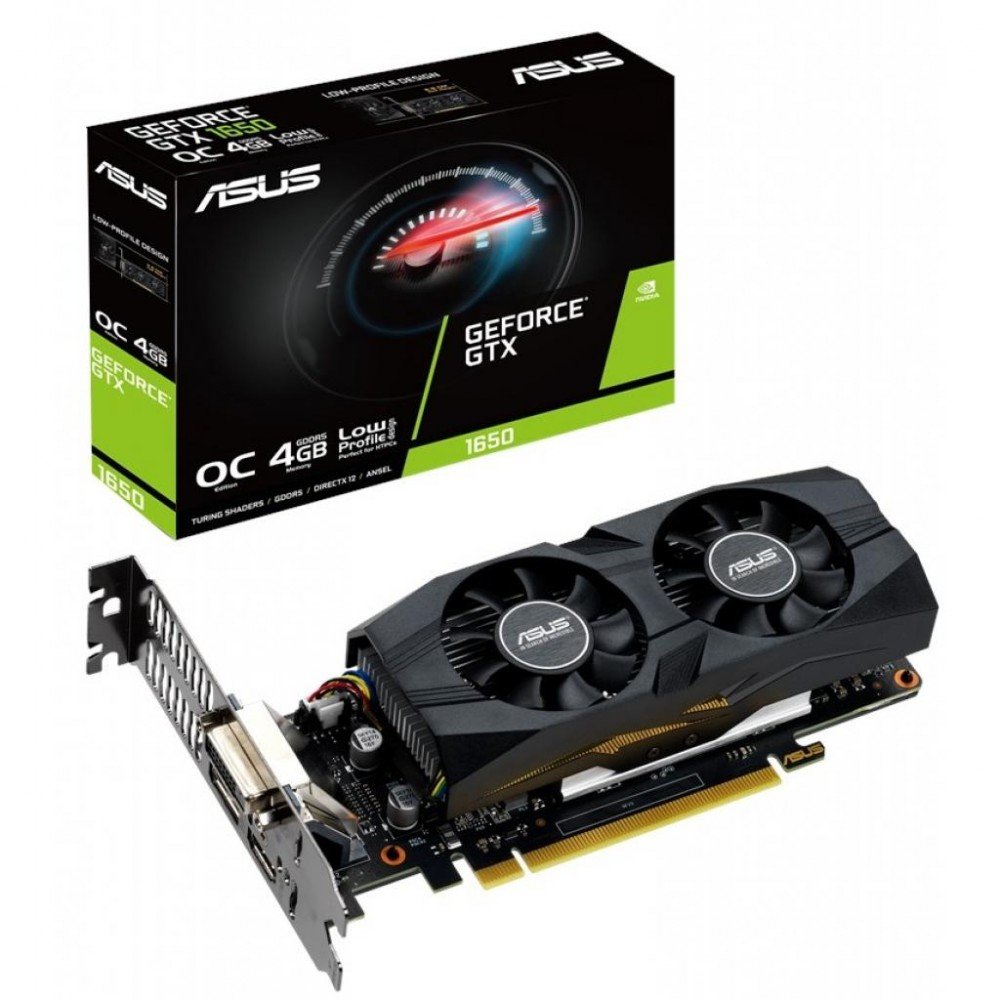 

Asus Nvidia GeForce GTX1650-4G-LP-BRK