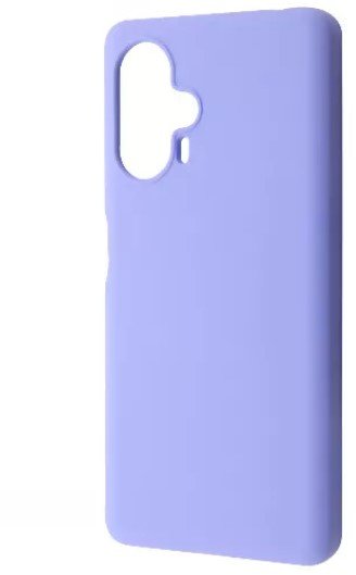 

Wave Full Silicone Cover Light Purple for Poco F5/Xiaomi Note 12 Turbo