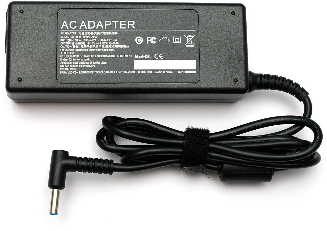 

PowerPlant NoteBook Adapter for Hp 220V, 90W: 19.5V, 4.62A (4.5x3.0) (HP90G4530)