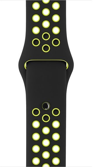 

Apple Sport Band Nike Black/Volt (MQ2H2) for Apple Watch 38/40mm